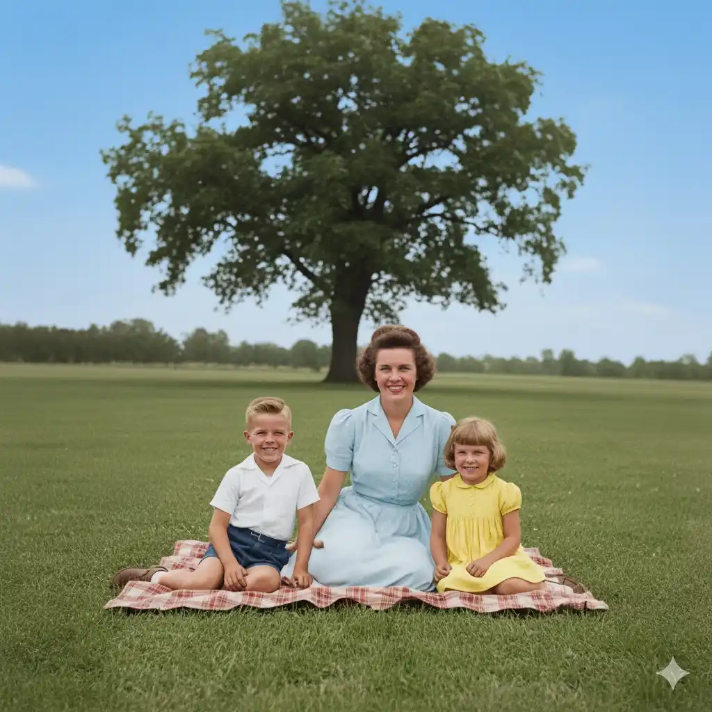 Restored photo example